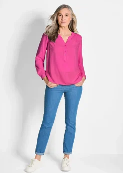 Bluse aus reiner Viskose