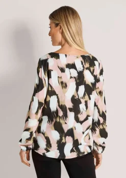 Bluse aus reiner Viskose