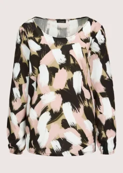 Bluse aus reiner Viskose