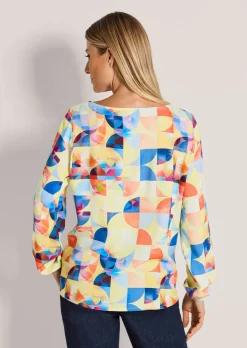 Bluse aus reiner Viskose