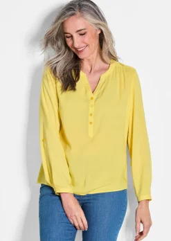 Bluse aus reiner Viskose