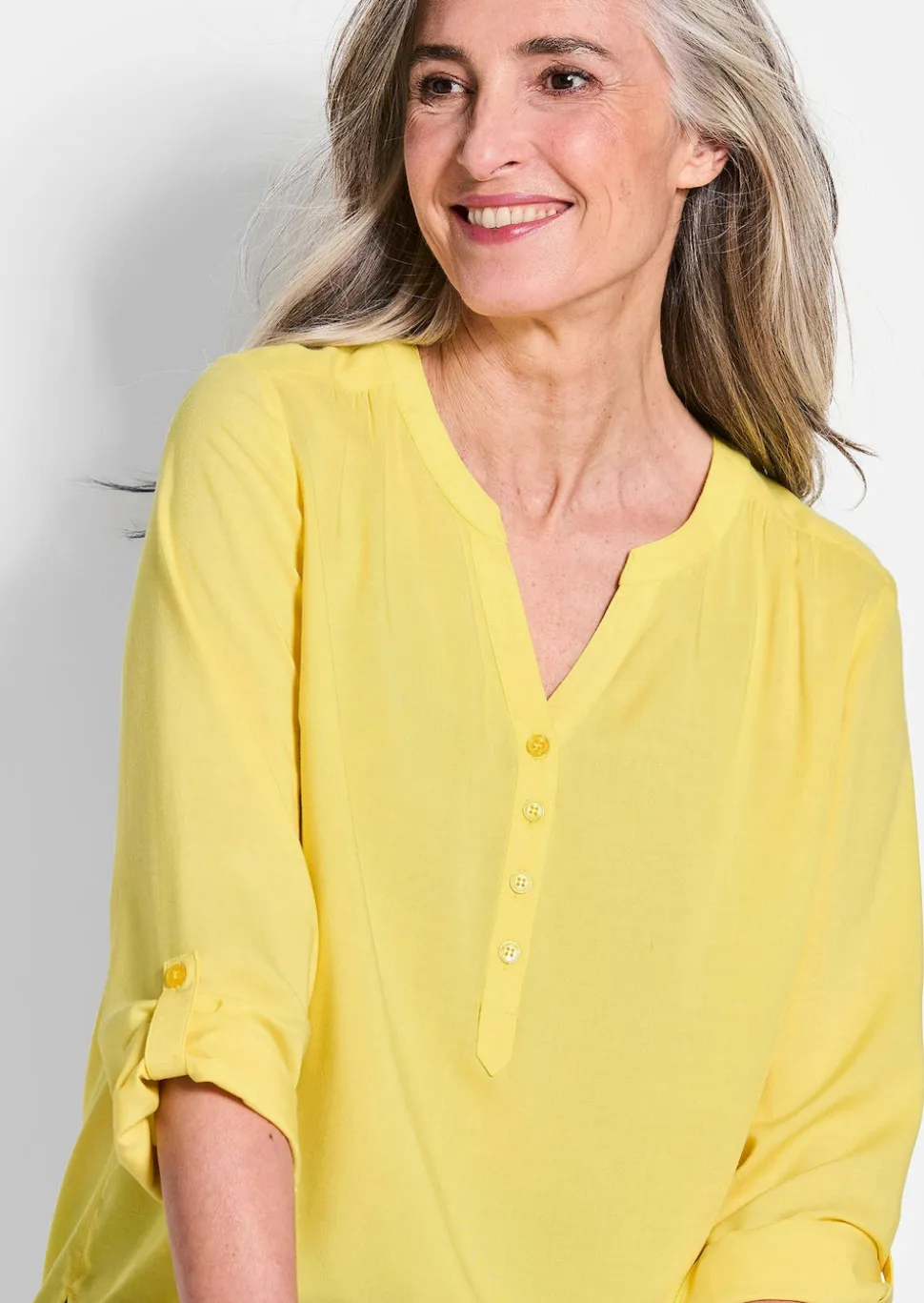 Bluse aus reiner Viskose