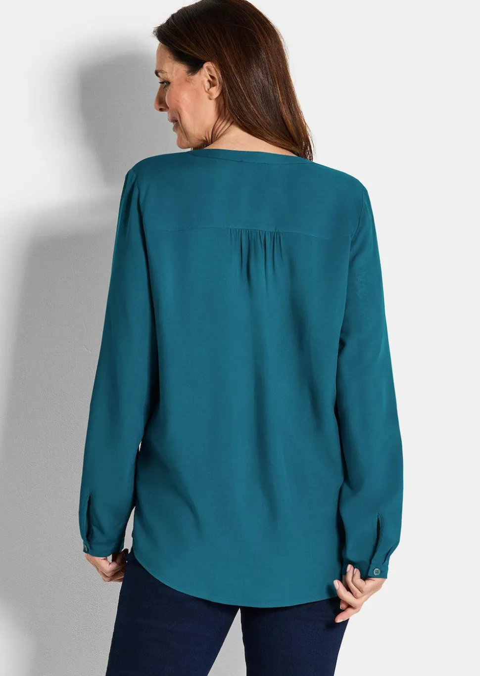 Bluse aus reiner Viskose