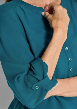 Bluse aus reiner Viskose
