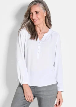 Bluse aus reiner Viskose