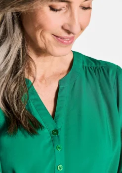 Bluse aus reiner Viskose