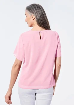 Bluse mit aufregender Ärmellösung