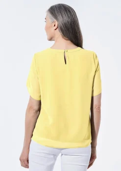 Bluse mit aufregender Ärmellösung