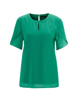Bluse mit aufregender Ärmellösung