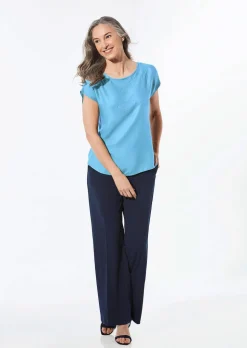 Bluse mit Glitzersteinen
