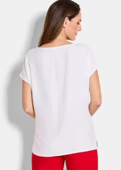 Bluse mit Glitzersteinen
