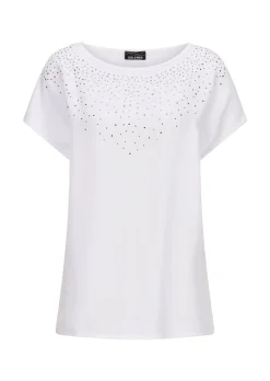 Bluse mit Glitzersteinen