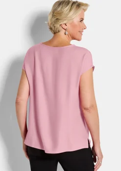 Bluse mit Glitzersteinen