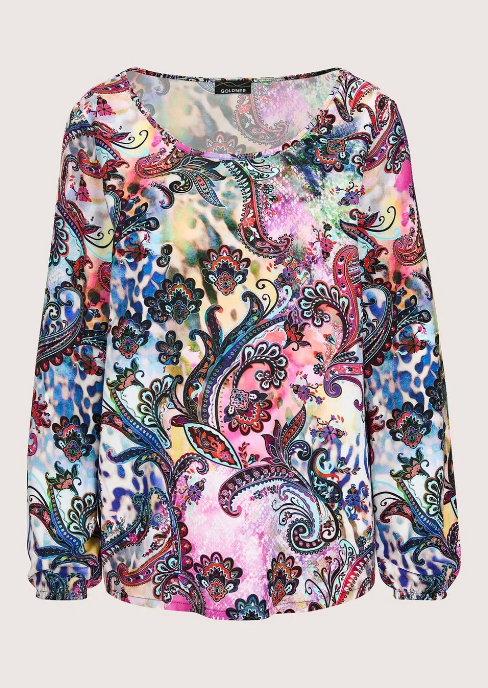 Bluse mit Paisley-Muster