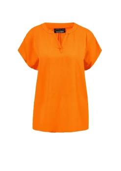 Bluse mit Tunika Ausschnitt