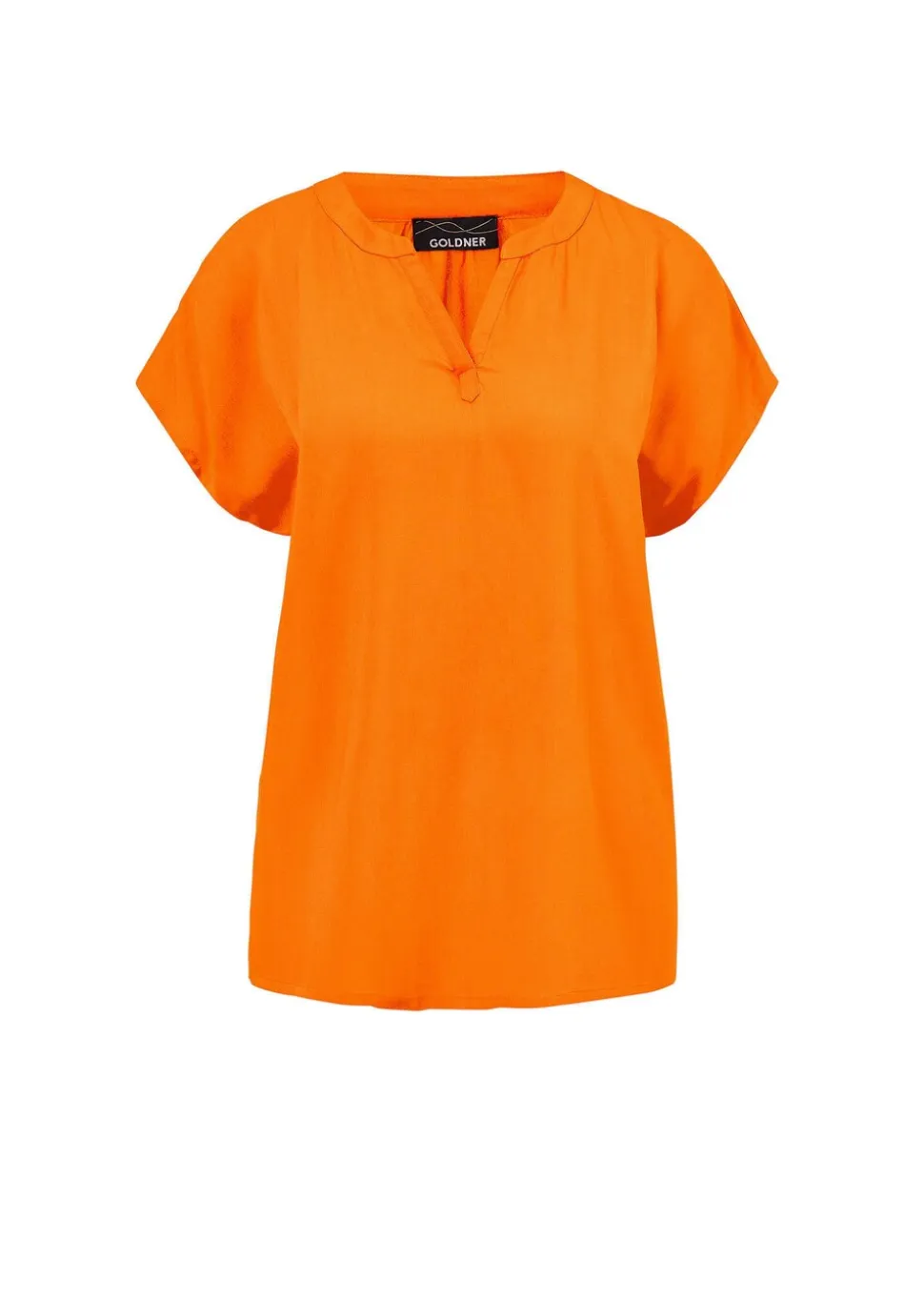 Bluse mit Tunika Ausschnitt