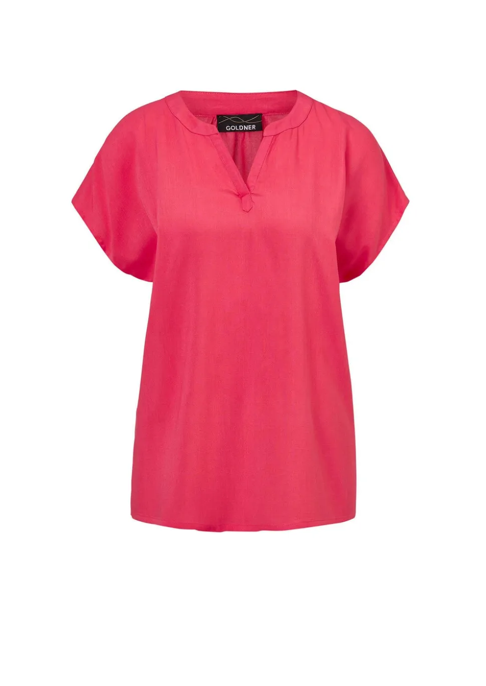 Bluse mit Tunika Ausschnitt