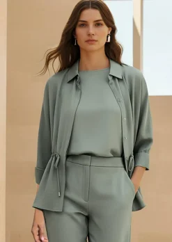 Blusenjacke mit Tunnelzug