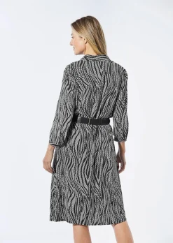 Blusenkleid mit Hemdkragen
