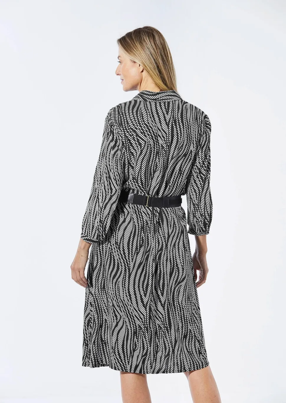 Blusenkleid mit Hemdkragen