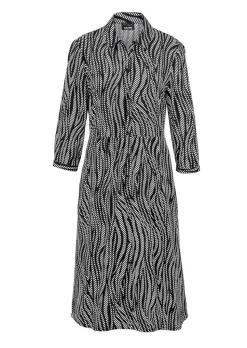 Blusenkleid mit Hemdkragen