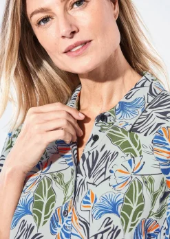 Blusenkleid mit Hemdkragen