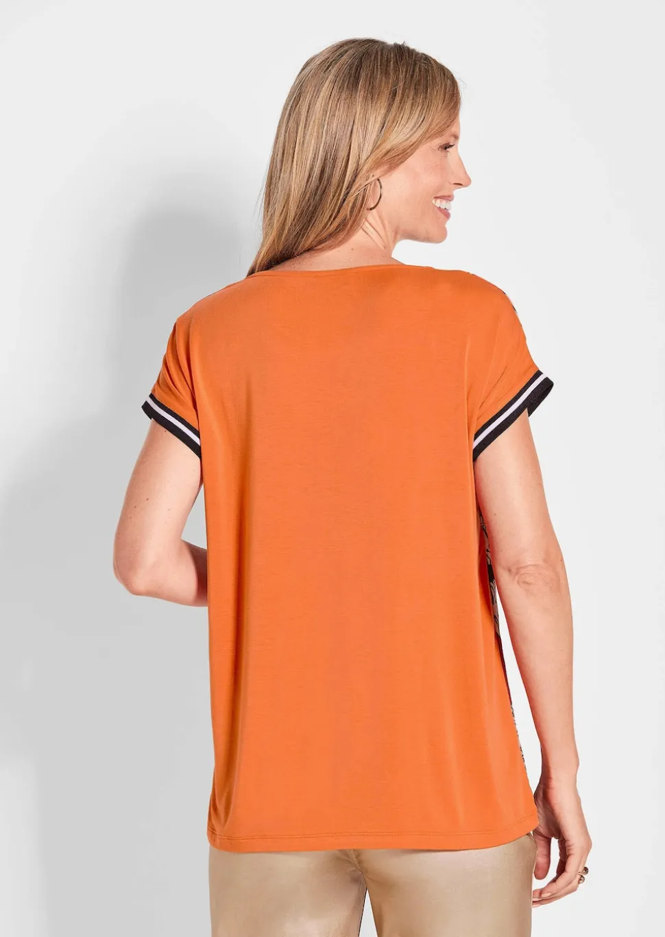 Blusenshirt mit Alloverdruck