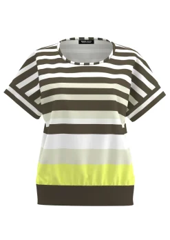 Blusenshirt mit Blockstreifen