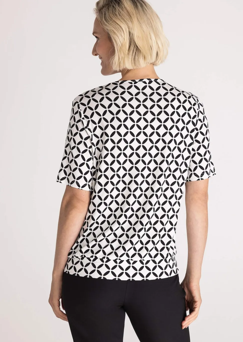 Blusenshirt mit Jerseybündchen