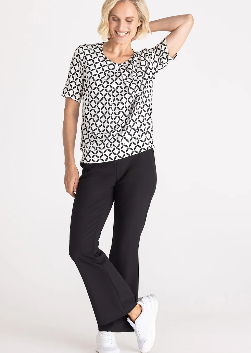Blusenshirt mit Jerseybündchen