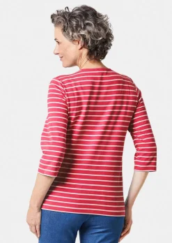 Buntgewirktes Ringelshirt
