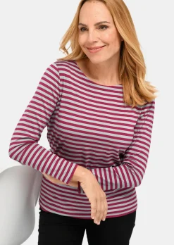 Buntgewirktes Ringelshirt