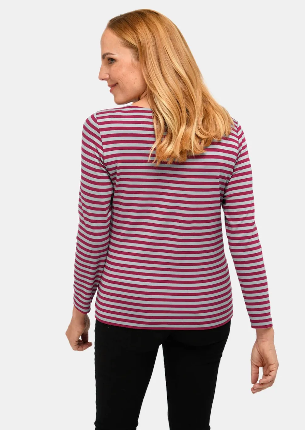 Buntgewirktes Ringelshirt
