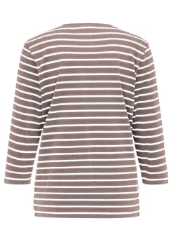 Buntgewirktes Ringelshirt