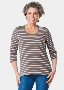 Buntgewirktes Ringelshirt