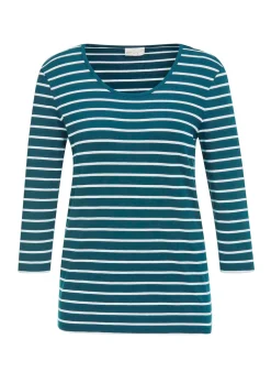 Buntgewirktes Ringelshirt