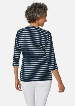 Buntgewirktes Ringelshirt