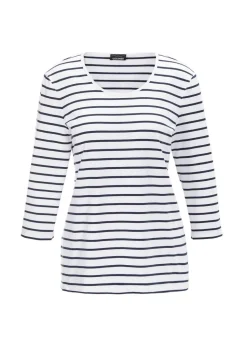 Buntgewirktes Ringelshirt