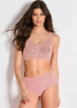 Bustier aus floraler Spitze