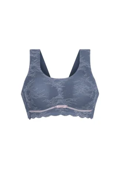 Bustier aus floraler Spitze