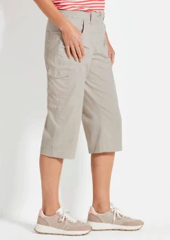 Caprihose CARLA im Cargo-Look