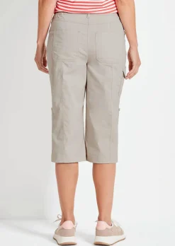 Caprihose CARLA im Cargo-Look
