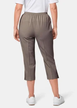Caprihose mit Schlupfbund