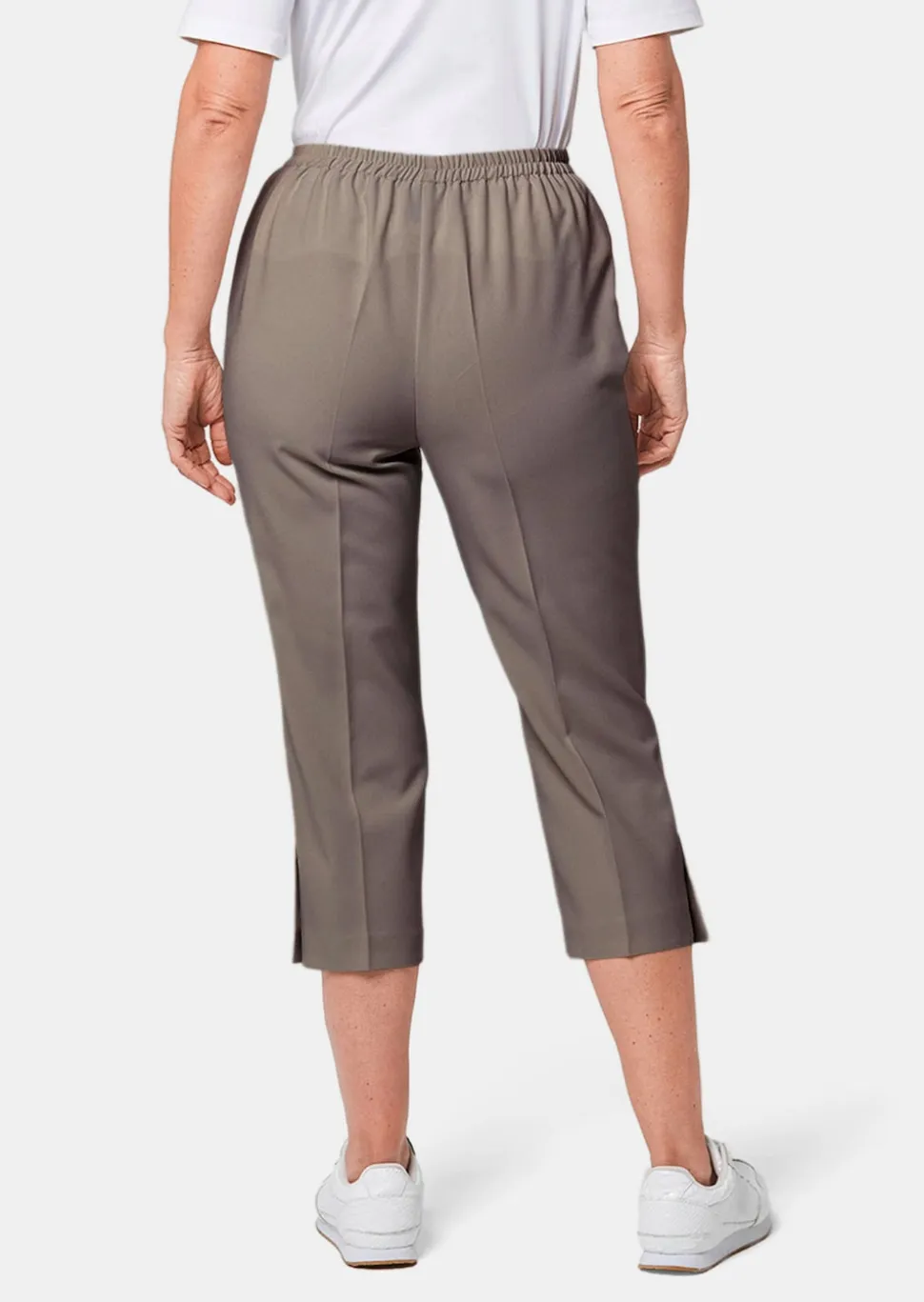 Caprihose mit Schlupfbund