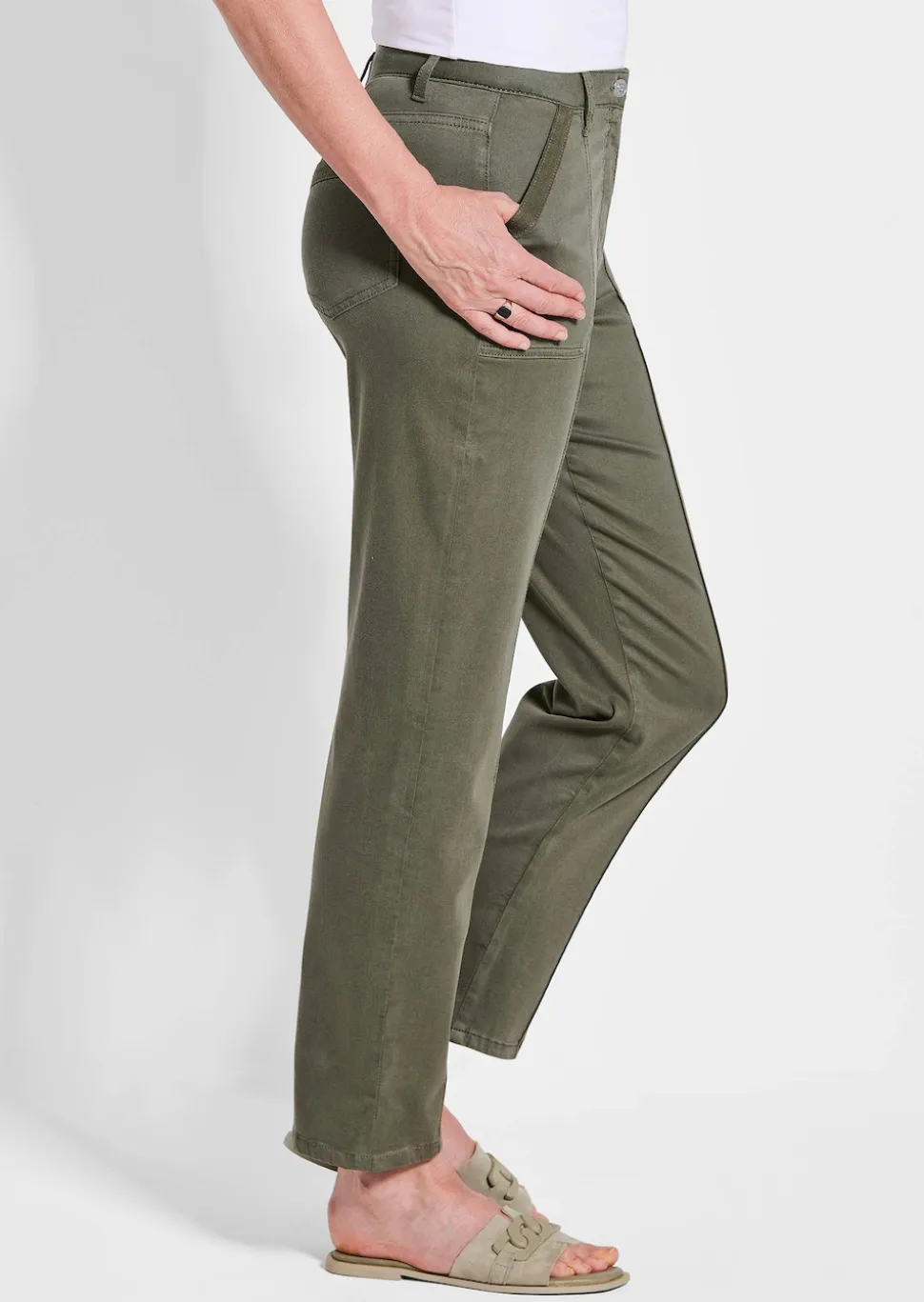 Cargohose SARA mit Biesen