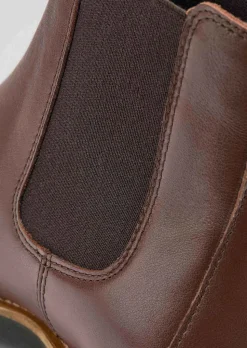 Chelsea Boots aus echtem Leder