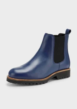 Chelsea Boots aus echtem Leder