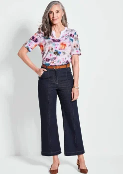 Culotte-Jeans VERA mit Formbund