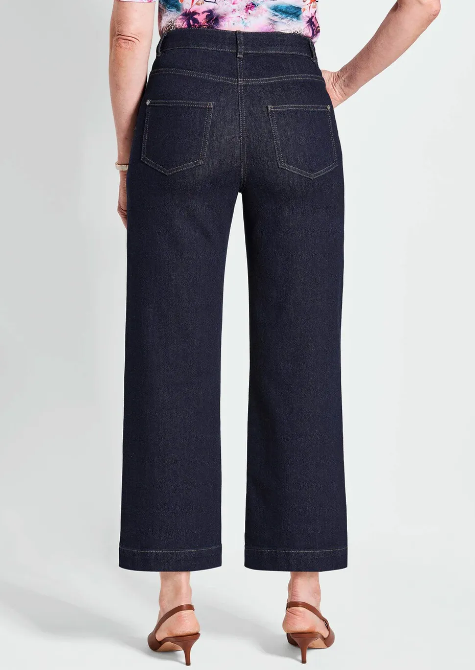 Culotte-Jeans VERA mit Formbund