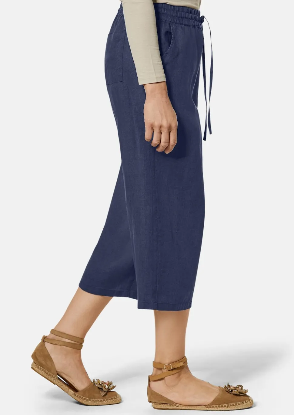 Culotte VERA aus reinem Leinen
